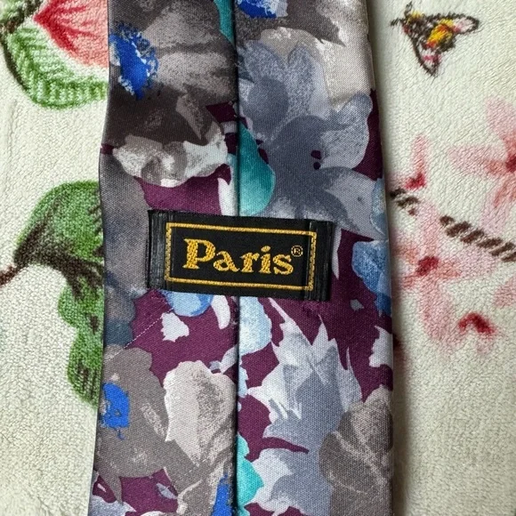 Aris Multicolor Floral Men's Tie - Picture 2 of 3